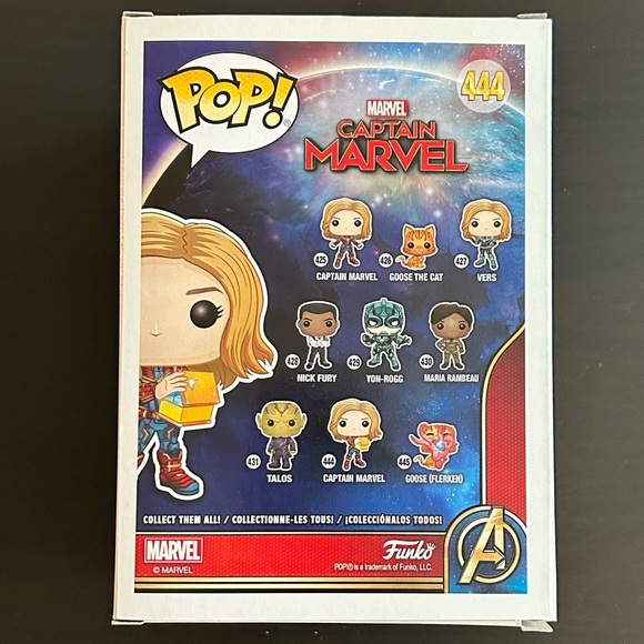 Funko Pop Marvel #444 Captain Marvel - Picture 3 of 6